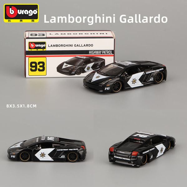 Bburago 1:64 Lamborghini Gallardo Die-cast Model Car