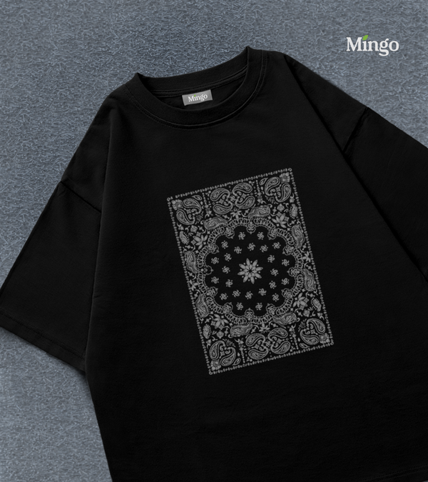 Bandana Graphics - Black Dropshoulder