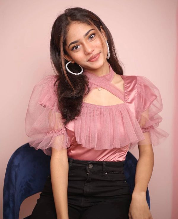 Blushing Dahlia Top