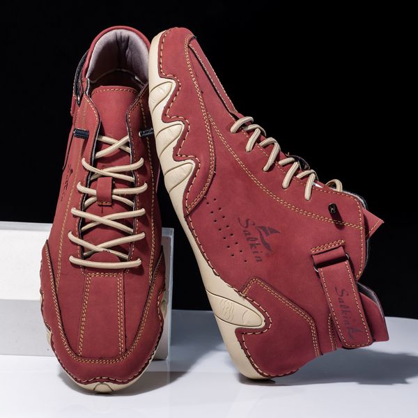 Man Comfortable Leather Shoes
