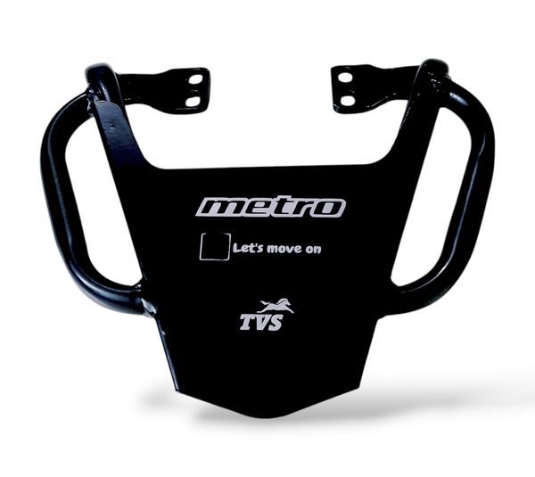 Premium Back Carrier With Handle For TVS Metro