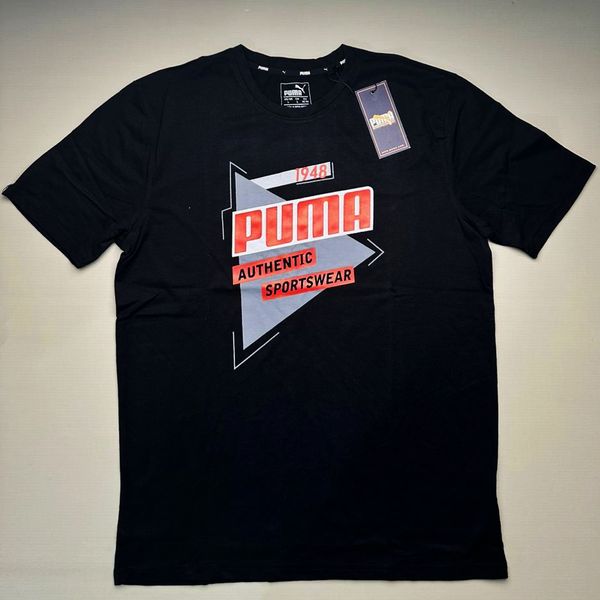 PMA Cotton T-shirt Black