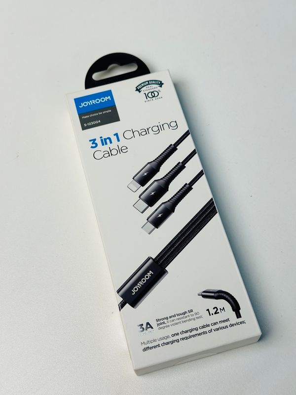 JOYROOM S-1230G4 3 IN 1 Charging Cable - Image 2