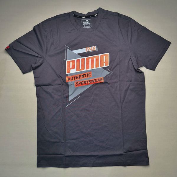 PMA Cotton T-shirt Gray