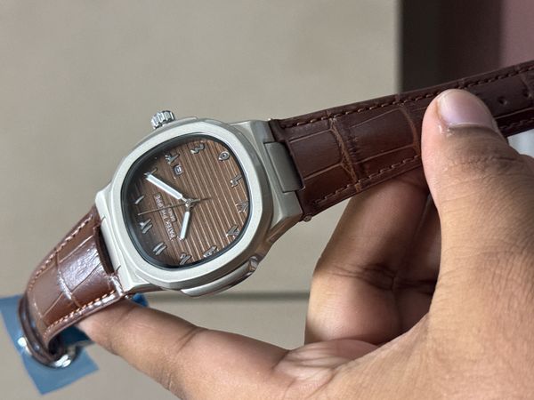 PATEK ARABIC AURA BROWN BELT BROWN DIAL