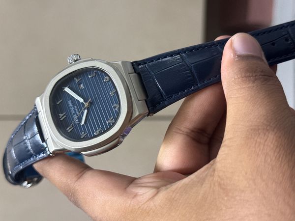 PATEK ARABIC AURA BLUE BELT BLUE DIAL