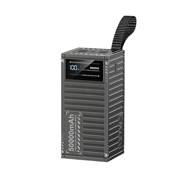 Remax RPP-161 Container Series 50000mAh PD+QC Power Bank – Black