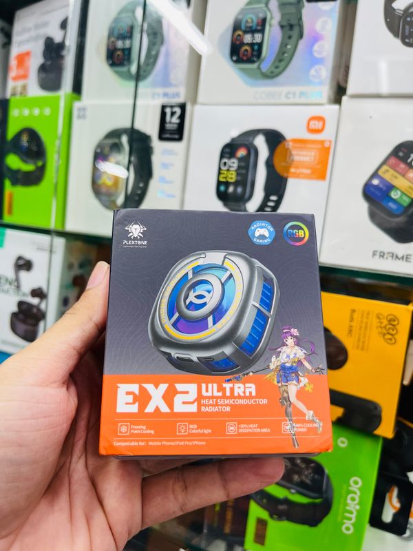 Plextone EX2 Ultra RGB Magnetic Radiator Phone Cooler