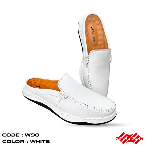 New Half Shoes W90 White