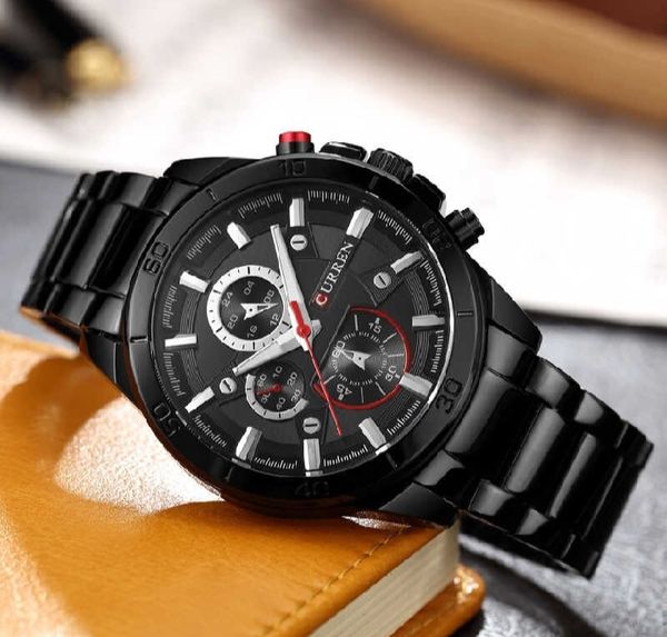 Curren 8275 Top Brand Watch - Waterproof Men's Watch for Men