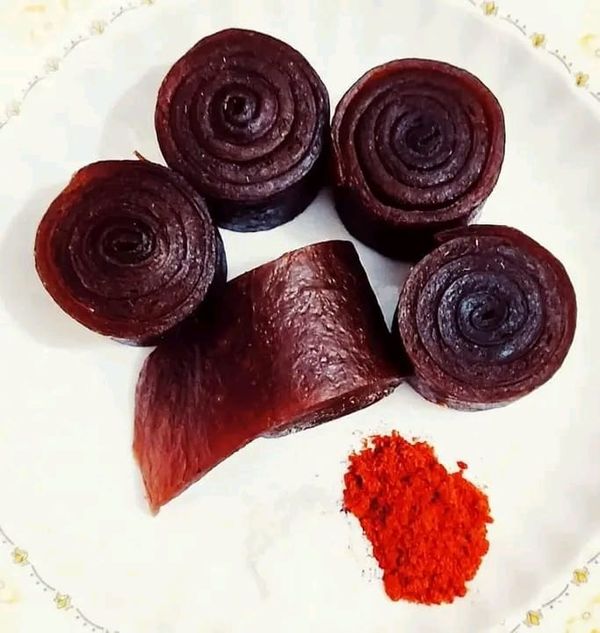আমসত্ত্ব-টক+মিষ্টি