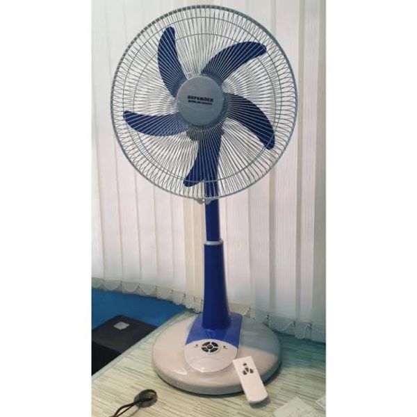 Defender TS-2986HRS China Fittings Remote Control Rechargeable Fan AC-DC with LED Multi-Function - 16 Inch