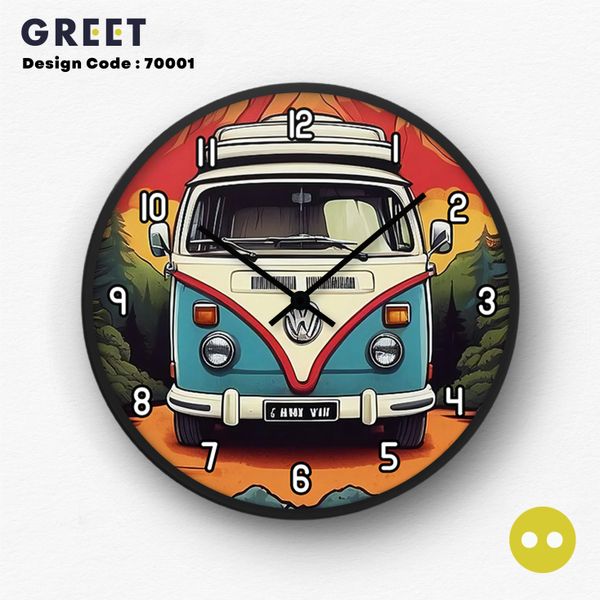 Long Drive Bengali Theme Wall Clock