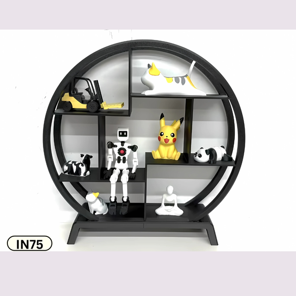 Round Geometric Wall Decor Shelf –Wall organizer| IndecorBD