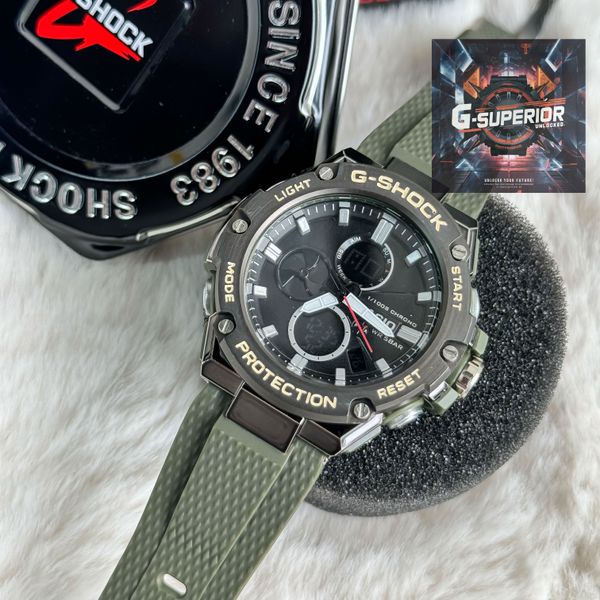 G shock || AA Grade || GST-B100 || Dark Green
