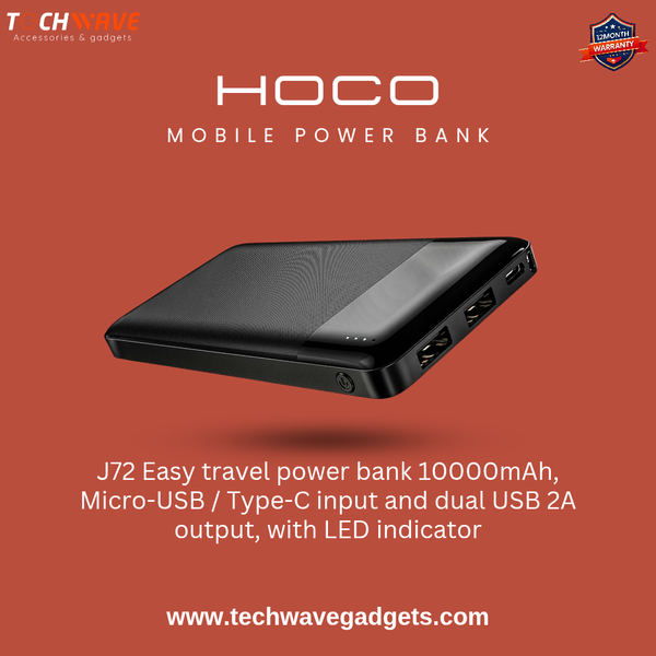 HOCO J72 Power Bank (10000mAh)