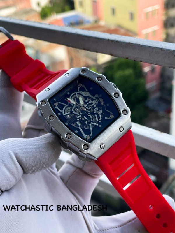 RM Red Belt Siver Case