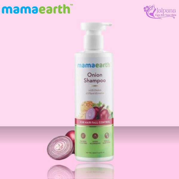 Mamaearth Onion Shampoo For Hair Fall Control 250 ml