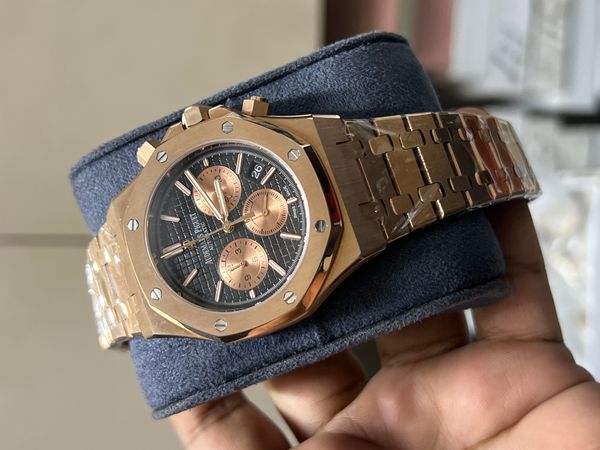 AP QUARTZ ROSE GOLD BLACK ROSE SUB DIAL OFFER