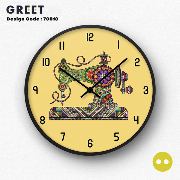 Swing Machine Artistic Wall Clock