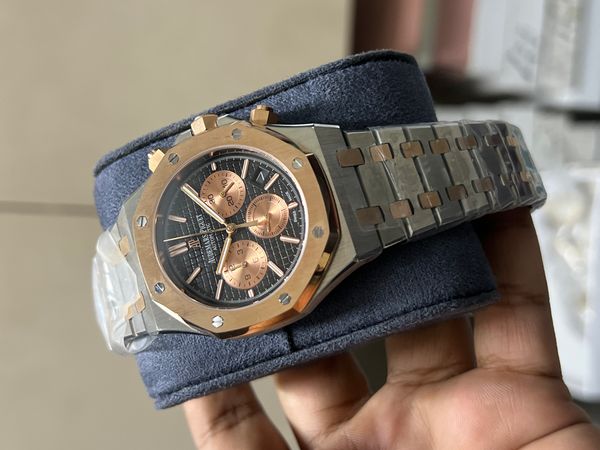 AP AUTO TWO TONE ROSE GOLD BLACK ROSE GOLD SUB DIAL OFFER