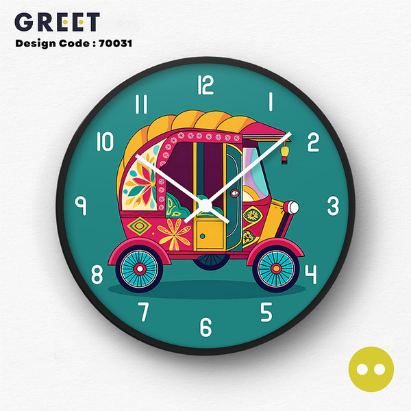 CNG Artistic Wall Clock
