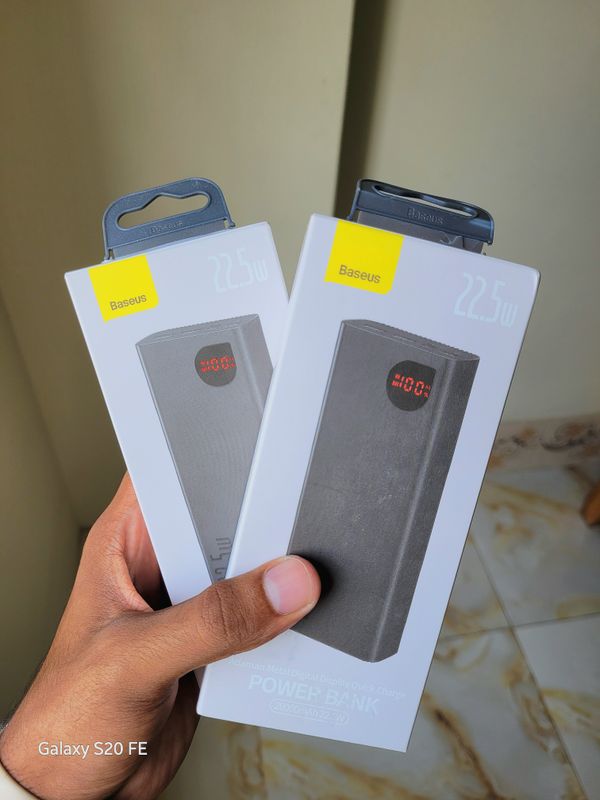 Baseus Adaman 22.5w 20000mAh Quick charge power bank - Image 2