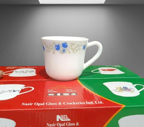 চায়ের কাপ সেট ৬ টি কাপ - Pirex Ceramics Tea Cup #pirex