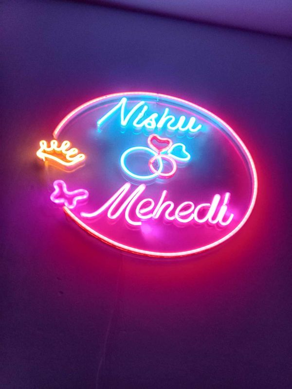 Couple Name Round Shape
