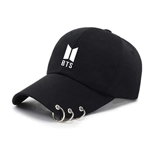 White Logo Ring Cap