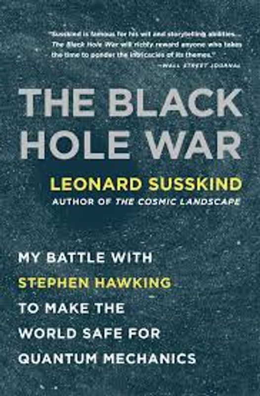 The Black Hole War