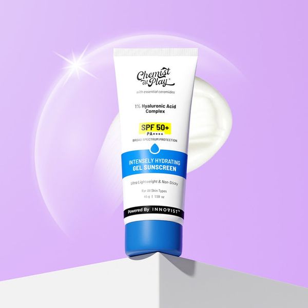 Chemist at Play Intensely Hydrating Gel Sunscreen SPF 50+ PA++++