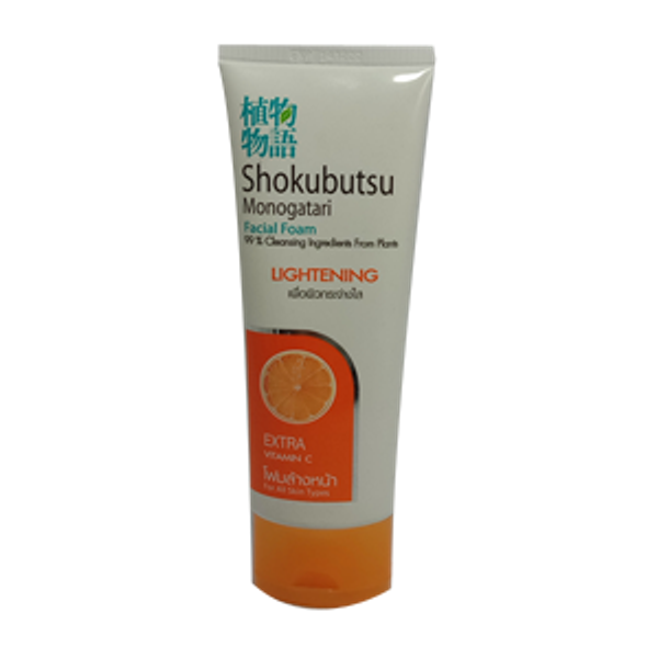 Shokubutsu Monogatari Facial Foam✨🍊 Extra Vitamin C