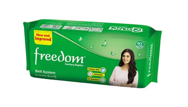 Freedom Belt System Sanitary napkin 5pad
