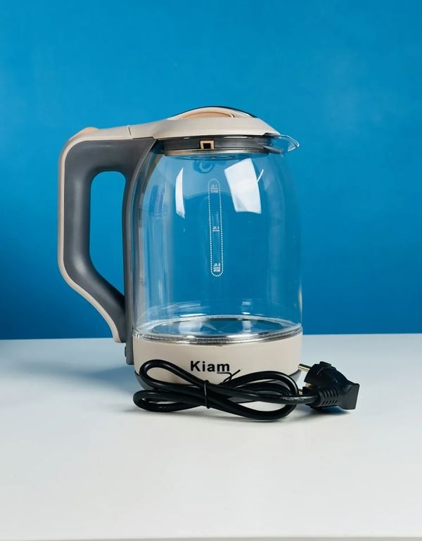 Kiam Electric Kettle BL002 Automatically turns Off – Automatic Over Heat Protection (1.8 L)