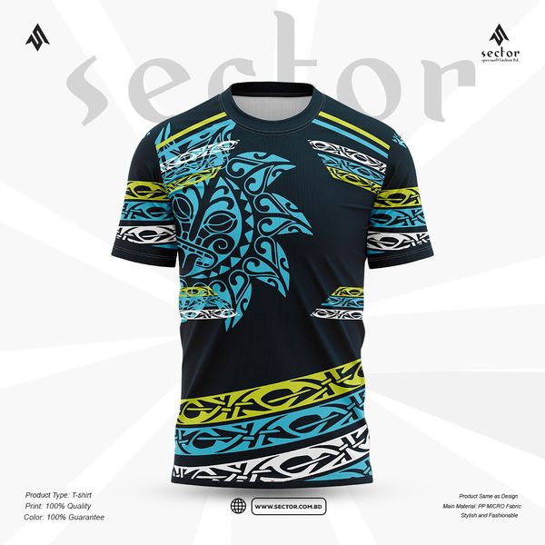 Sector Tribal Art Premium Polo T-Shirt