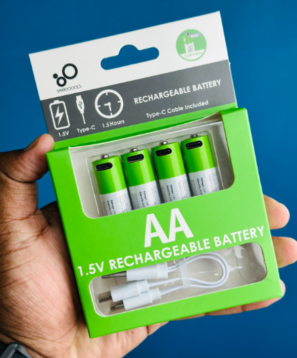 SmarToools RB40 AA 1.5V 2600mWh Rechargeable Battery (4Pcs Set)