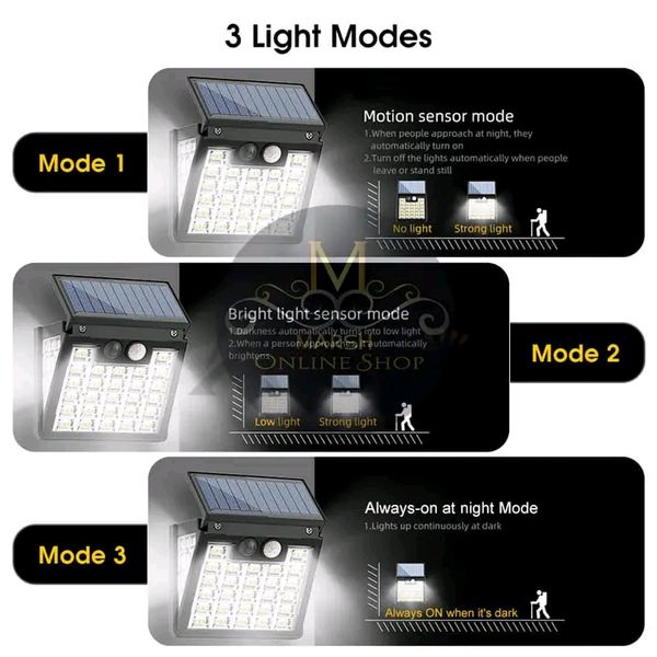 💥Auoyo Solar Wall Light Solar Outdoor Lighting LED Motion Sensor Solar Light 270° Wide Angle Lamp Automatic Light IP65 Waterproof Garden Light for Yard Garden Deck Pathway Porch - Image 5