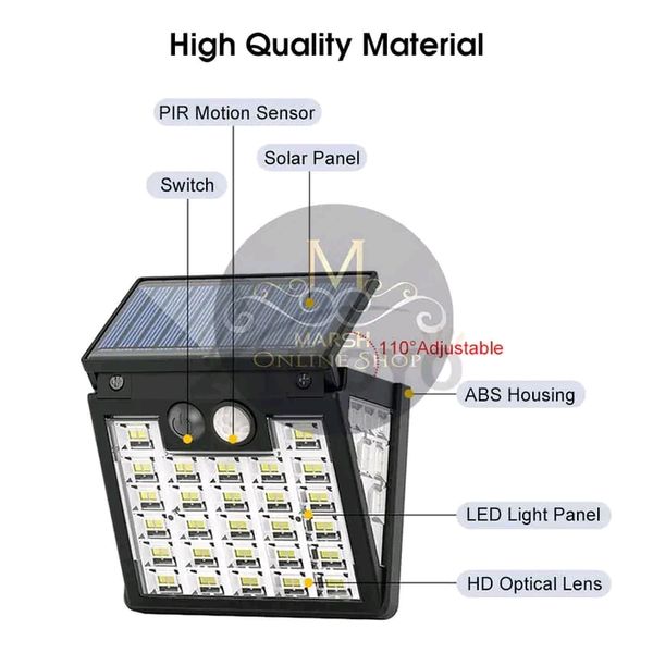 💥Auoyo Solar Wall Light Solar Outdoor Lighting LED Motion Sensor Solar Light 270° Wide Angle Lamp Automatic Light IP65 Waterproof Garden Light for Yard Garden Deck Pathway Porch - Image 6
