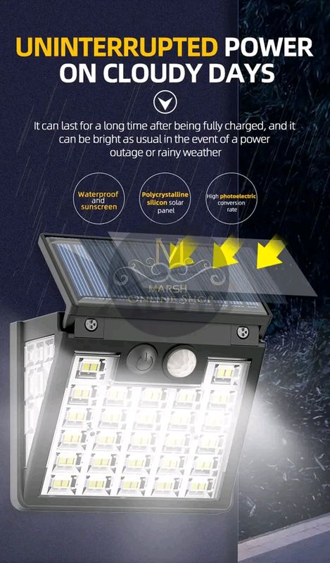 💥Auoyo Solar Wall Light Solar Outdoor Lighting LED Motion Sensor Solar Light 270° Wide Angle Lamp Automatic Light IP65 Waterproof Garden Light for Yard Garden Deck Pathway Porch - Image 9