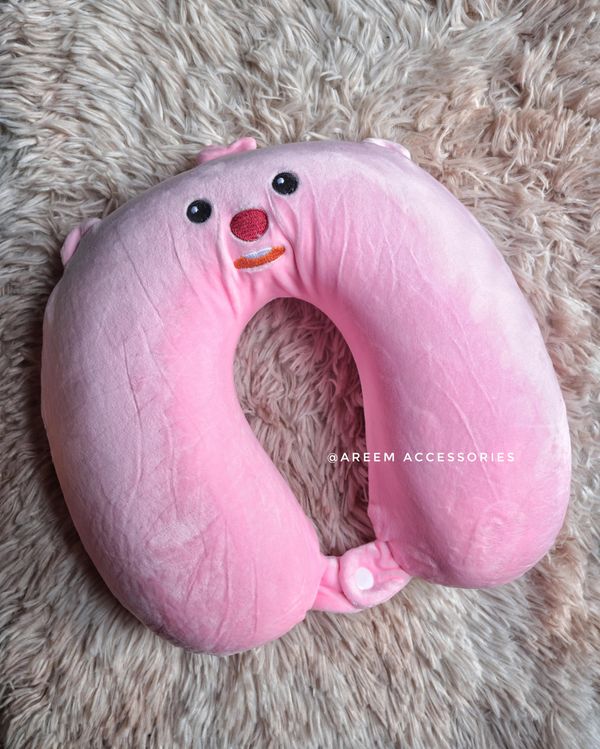 Neck Pillow (Pink)