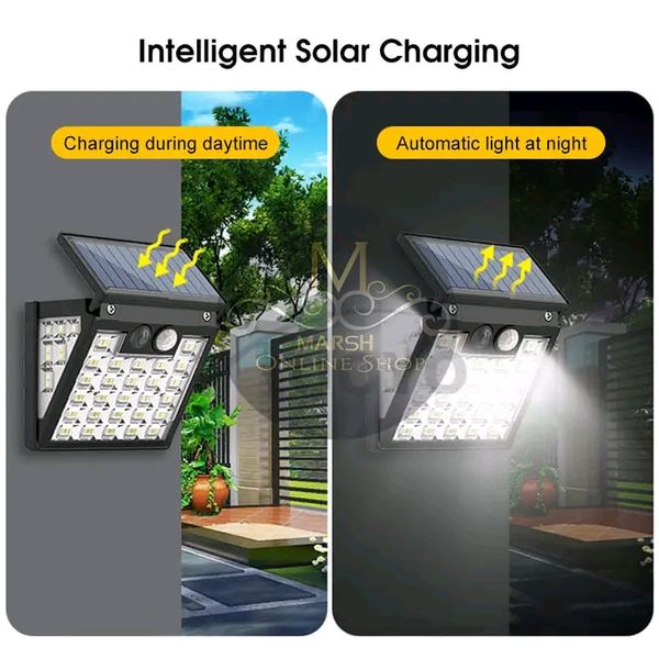 💥Auoyo Solar Wall Light Solar Outdoor Lighting LED Motion Sensor Solar Light 270° Wide Angle Lamp Automatic Light IP65 Waterproof Garden Light for Yard Garden Deck Pathway Porch - Image 4