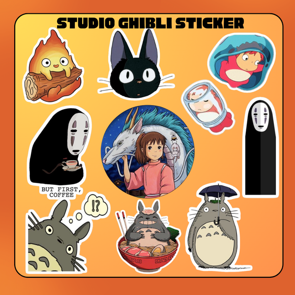 Studio Ghibli sticker set 01