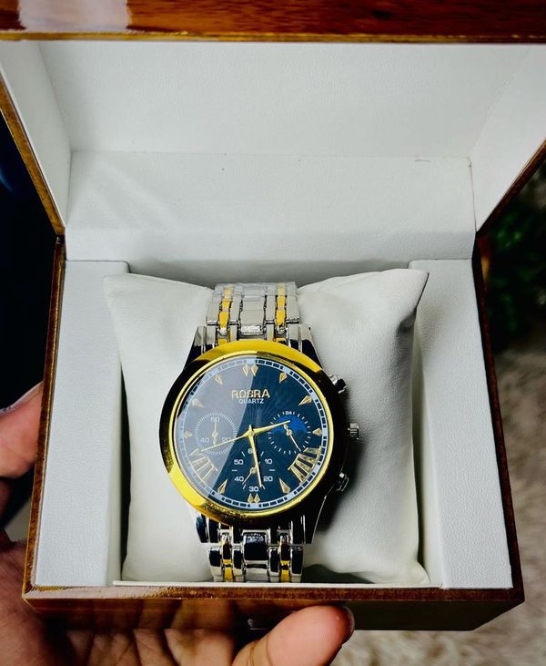 ROSRA Stainless Steel Analog Men Watch