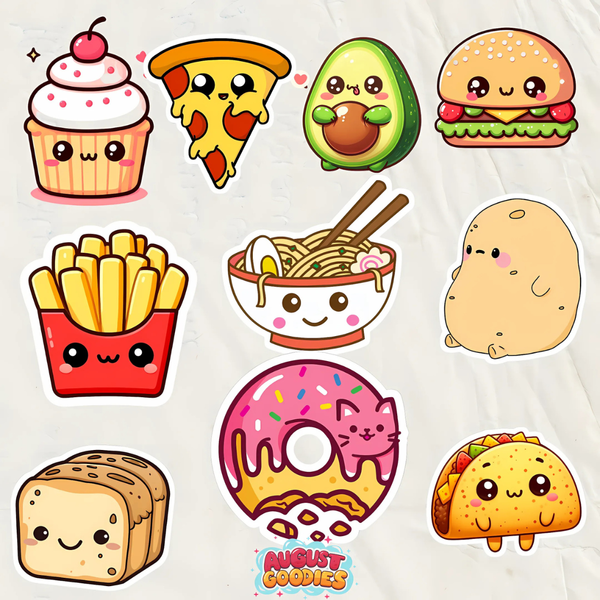 Food sticker set 01
