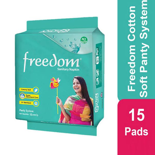 Freedom Cotton Soft Panty System 15 pads