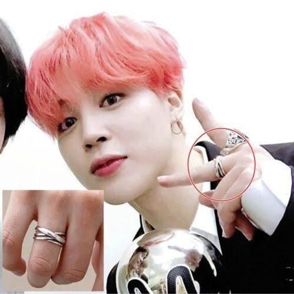 Jimin Crisscross Wearing Ring