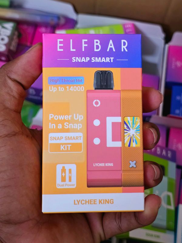 ELFBAR SNAP Smart Kit! 14K Puff Kit System Disposable Device