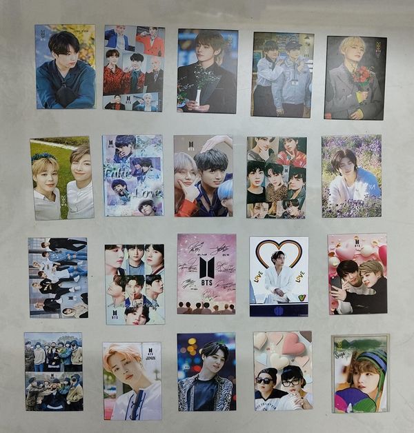 20 Pcs BTS Lomo Card-OT7