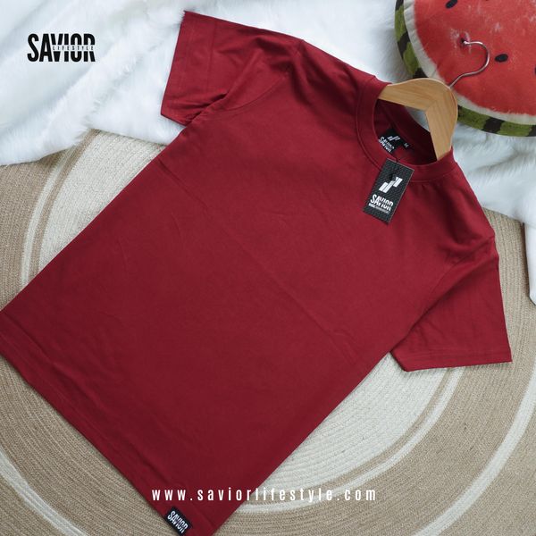 Maroon Premium Half Sleeve T-Shirt – 180 GSM Unisex